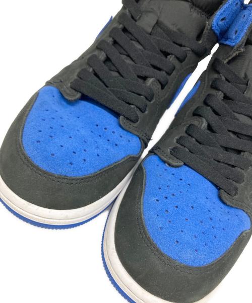 NIKE（ナイキ）NIKE (ナイキ) Air Jordan 1 Retro High OG（エアジョーダン1 レトロ ハイ OG） ブルー×ブラック サイズ:US 9の古着・服飾アイテム