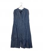 PR Pradyumna-Ranaプラディユムナ・ラナ）の古着「ノースリーブワンピース」｜インディゴ