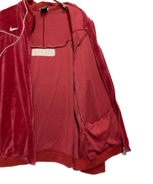 NIKE（ナイキ）NIKE (ナイキ) ベロアジャージ レッド サイズ:XXLの古着・服飾アイテム
