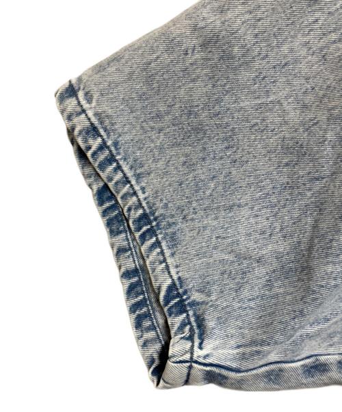 ZARA（ザラ）ZARA (ザラ) ダメージ加工デニムスウェット ブルー サイズ:USA XLの古着・服飾アイテム