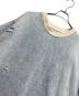 ZARA (ザラ) ダメージ加工デニムスウェット ブルー サイズ:USA XL：3000円