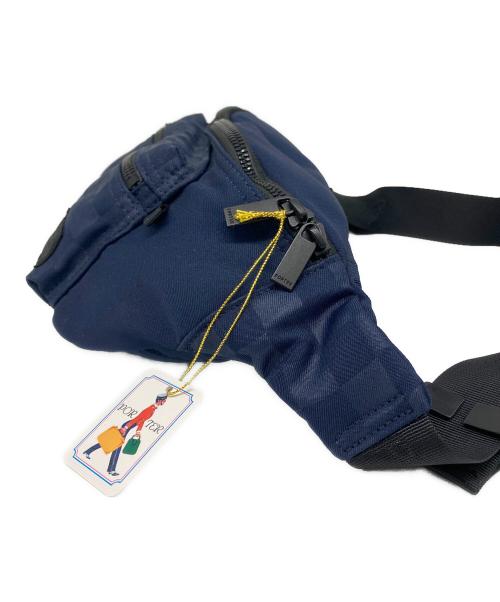 PORTER（ポーター）PORTER (ポーター) WAIST BAG（ウエストバッグ） ネイビーの古着・服飾アイテム