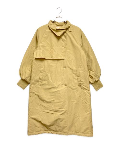 CIAOPANIC TYPY（チャオパニックティピー）CIAOPANIC TYPY (チャオパニックティピー) 2WAYスタンドカラーボリュームスリーブロングコート ベージュ サイズ:ONE SIZEの古着・服飾アイテム