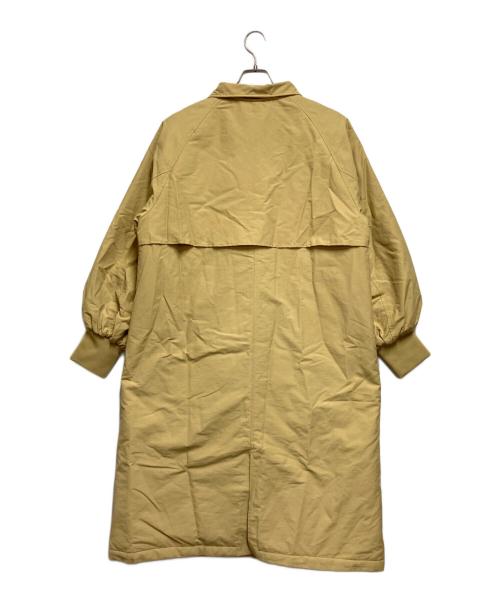 CIAOPANIC TYPY（チャオパニックティピー）CIAOPANIC TYPY (チャオパニックティピー) 2WAYスタンドカラーボリュームスリーブロングコート ベージュ サイズ:ONE SIZEの古着・服飾アイテム