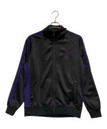 Needles（ニードルズ）の古着「トラックジャケット」｜ブラック×パープル