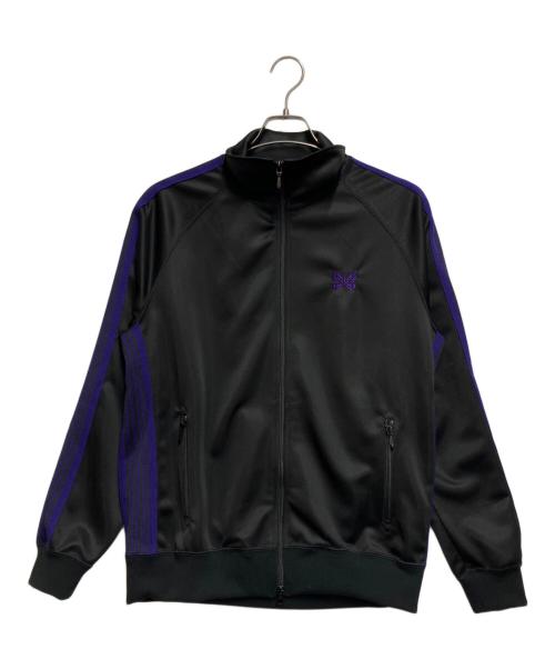 Needles（ニードルズ）Needles (ニードルズ) トラックジャケット ブラック×パープル サイズ:Mの古着・服飾アイテム