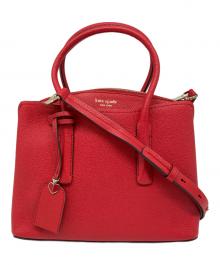 Kate Spade（ケイトスペード）の古着「2WAYバッグ」｜レッド