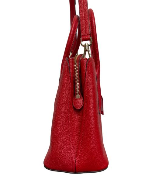 Kate Spade（ケイトスペード）Kate Spade (ケイトスペード) 2WAYバッグ レッドの古着・服飾アイテム