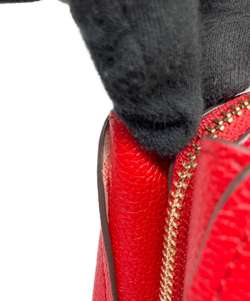 Kate Spade（ケイトスペード）Kate Spade (ケイトスペード) 2WAYバッグ レッドの古着・服飾アイテム