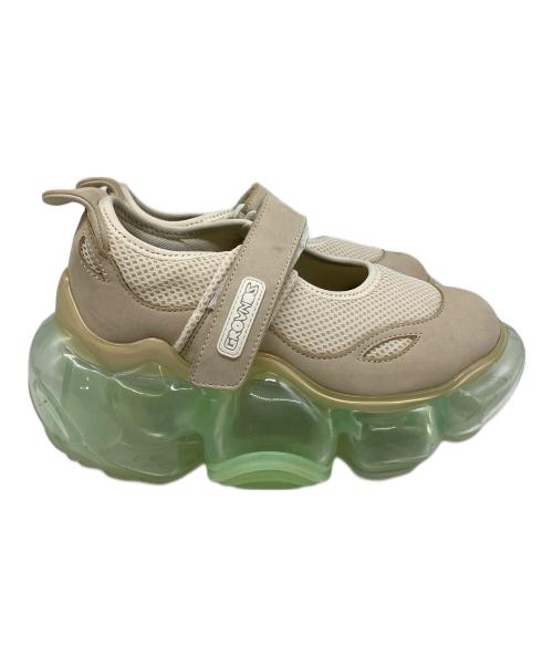 grounds（グラウンズ）grounds (グラウンズ) スニーカー ホワイト サイズ:US 6の古着・服飾アイテム