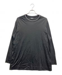 EMPORIO ARMANI（エンポリオアルマーニ）の古着「長袖カットソー」｜ブラック