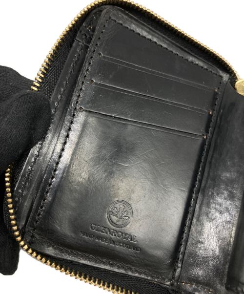 GLENROYAL（グレンロイヤル）GLENROYAL (グレンロイヤル) ラウンドファスナーウォレット ブラックの古着・服飾アイテム