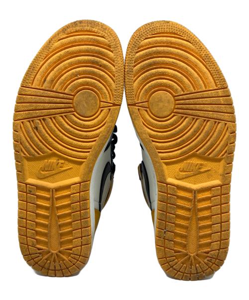 NIKE（ナイキ）NIKE (ナイキ) Air Jordan 1 Retro High OG（エアジョーダン1 レトロ ハイ OG） イエロー×ブラック サイズ:US 9の古着・服飾アイテム