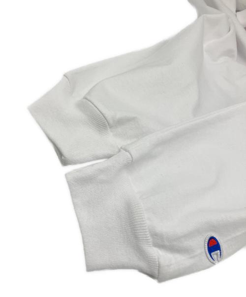 Champion（チャンピオン）Champion (チャンピオン) ティーテンイレブン ロングスリーブTシャツ ホワイト サイズ:CA M / FR M / JPN L / EU Mの古着・服飾アイテム