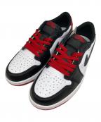 NIKEナイキ）の古着「AIR JORDAN 1 RETRO LOW OG」｜レッド×ホワイト