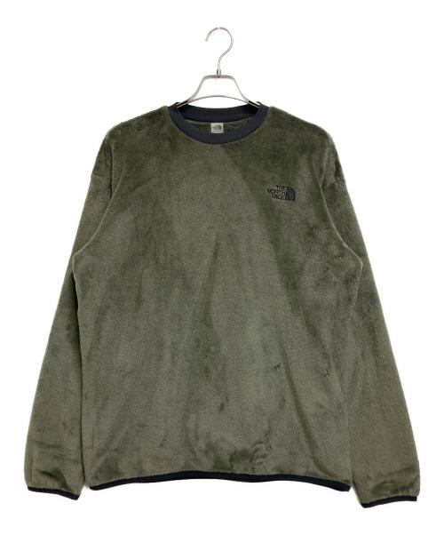 THE NORTH FACE（ザ ノース フェイス）THE NORTH FACE (ザ ノース フェイス) バーサミッドクルー オリーブ サイズ:Lの古着・服飾アイテム