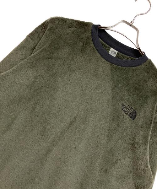 THE NORTH FACE（ザ ノース フェイス）THE NORTH FACE (ザ ノース フェイス) バーサミッドクルー オリーブ サイズ:Lの古着・服飾アイテム