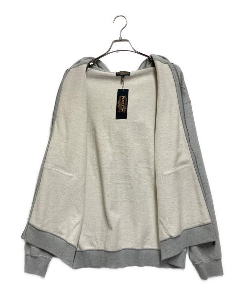 PENDLETON（ペンドルトン）PENDLETON (ペンドルトン) バックプリント ジップアップフーディ グレー サイズ:Lの古着・服飾アイテム