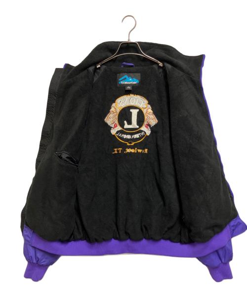 Tri Mountain（トライマウンテン）Tri Mountain (トライマウンテン) ナイロンジャケット パープル サイズ:Ｌの古着・服飾アイテム