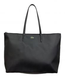 LACOSTE（ラコステ）の古着「L.12.12 CONCEPT ラージサイズトートバッグ」｜ブラック