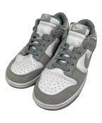 NIKEナイキ）の古着「Dunk Low Retro SE（ダンク ロー レトロ SE）」｜ライトグレー×ホワイト