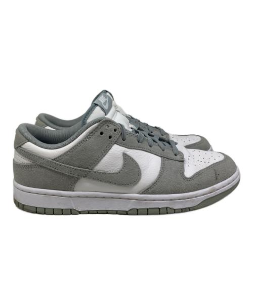 NIKE（ナイキ）NIKE (ナイキ) Dunk Low Retro SE（ダンク ロー レトロ SE） ライトグレー×ホワイト サイズ:US 9の古着・服飾アイテム