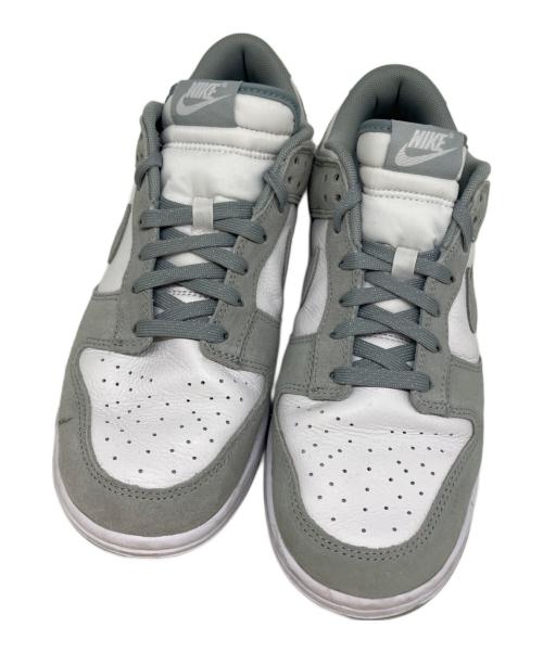 NIKE（ナイキ）NIKE (ナイキ) Dunk Low Retro SE（ダンク ロー レトロ SE） ライトグレー×ホワイト サイズ:US 9の古着・服飾アイテム