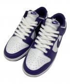 NIKEナイキ）の古着「Dunk Low Retro（ダンク ロー レトロ）」｜ホワイト×パープル