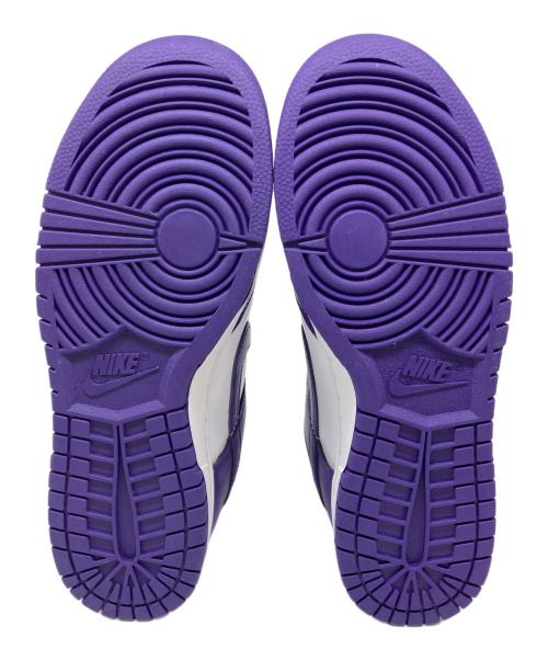 NIKE（ナイキ）NIKE (ナイキ) Dunk Low Retro（ダンク ロー レトロ） ホワイト×パープル サイズ:US 9.5の古着・服飾アイテム