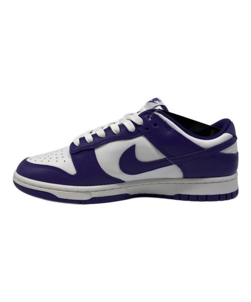 NIKE（ナイキ）NIKE (ナイキ) Dunk Low Retro（ダンク ロー レトロ） ホワイト×パープル サイズ:US 9.5の古着・服飾アイテム