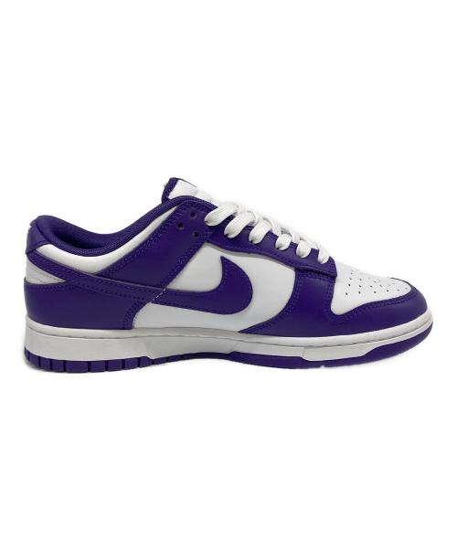 NIKE（ナイキ）NIKE (ナイキ) Dunk Low Retro（ダンク ロー レトロ） ホワイト×パープル サイズ:US 9.5の古着・服飾アイテム