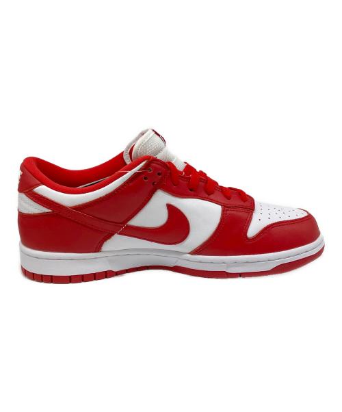 NIKE（ナイキ）NIKE (ナイキ) Dunk Low SP（ダンク ロー SP） ホワイト×レッド サイズ:US 10の古着・服飾アイテム