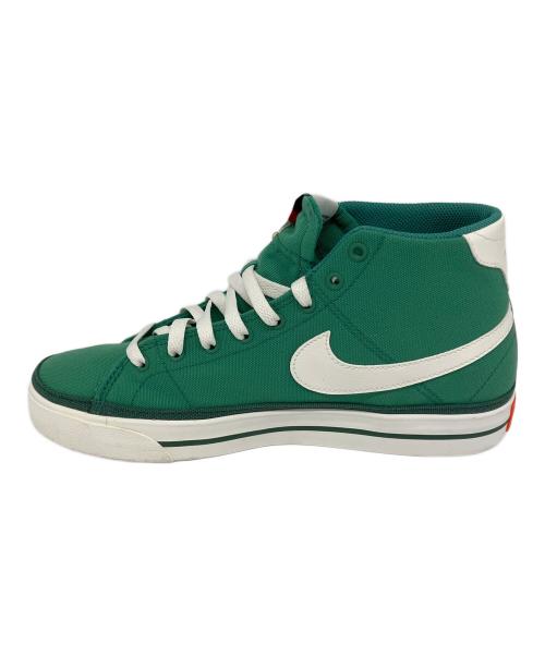 NIKE（ナイキ）NIKE (ナイキ) ハイカットスニーカー グリーン×ホワイト サイズ:SIZE 27.5の古着・服飾アイテム