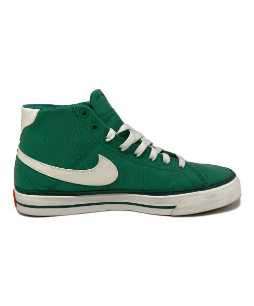 NIKE（ナイキ）NIKE (ナイキ) ハイカットスニーカー グリーン×ホワイト サイズ:SIZE 27.5の古着・服飾アイテム