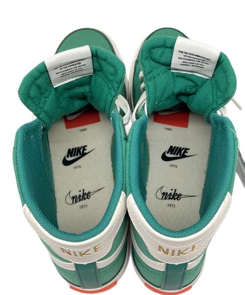 NIKE（ナイキ）NIKE (ナイキ) ハイカットスニーカー グリーン×ホワイト サイズ:SIZE 27.5の古着・服飾アイテム