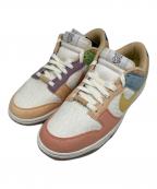 NIKEナイキ）の古着「Women's Dunk Low Sun Club（ウィメンズ ダンク ロー サンクラブ）」｜ホワイト×ベージュ