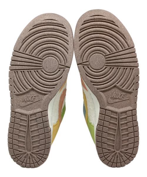 NIKE（ナイキ）NIKE (ナイキ) Women's Dunk Low Sun Club（ウィメンズ ダンク ロー サンクラブ） ホワイト×ベージュ サイズ:US 11の古着・服飾アイテム