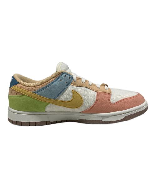 NIKE（ナイキ）NIKE (ナイキ) Women's Dunk Low Sun Club（ウィメンズ ダンク ロー サンクラブ） ホワイト×ベージュ サイズ:US 11の古着・服飾アイテム
