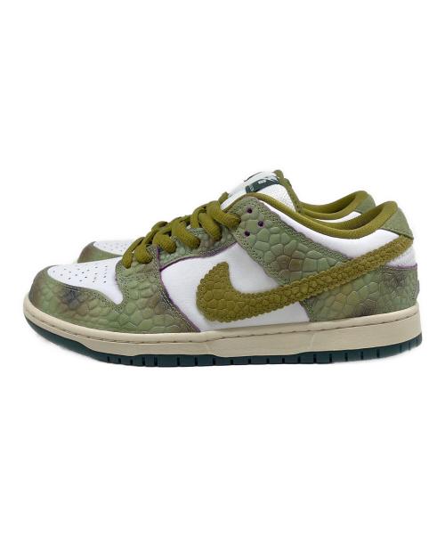 NIKE SB（ナイキエスビー）NIKE SB (ナイキエスビー) Alexis Sablone (アレクシス・サブローン) Dunk Low Pro（ダンク ロー プロ） グリーン×ホワイト サイズ:US 10の古着・服飾アイテム
