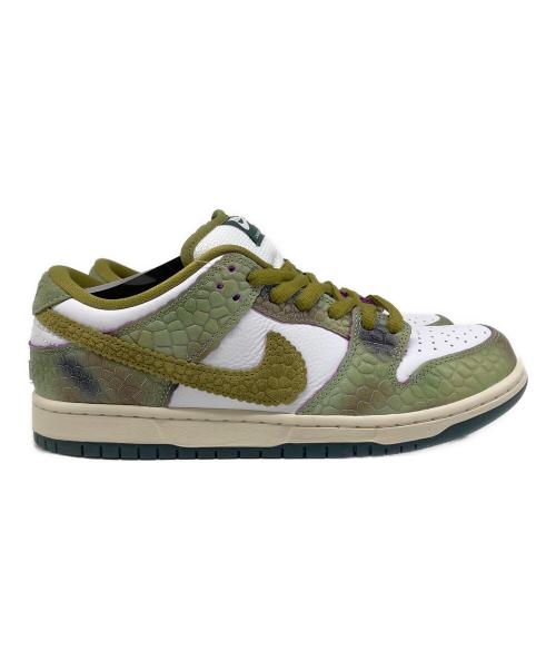NIKE SB（ナイキエスビー）NIKE SB (ナイキエスビー) Alexis Sablone (アレクシス・サブローン) Dunk Low Pro（ダンク ロー プロ） グリーン×ホワイト サイズ:US 10の古着・服飾アイテム