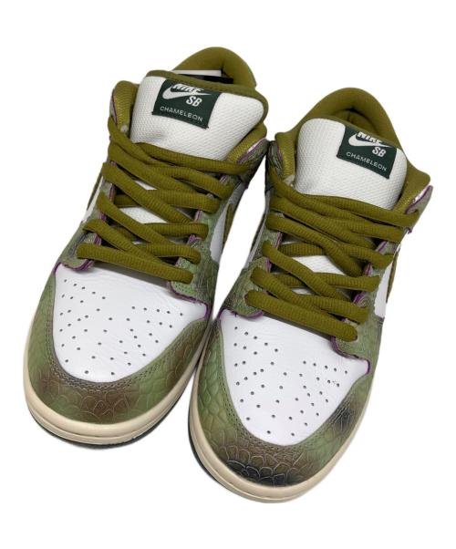 NIKE SB（ナイキエスビー）NIKE SB (ナイキエスビー) Alexis Sablone (アレクシス・サブローン) Dunk Low Pro（ダンク ロー プロ） グリーン×ホワイト サイズ:US 10の古着・服飾アイテム