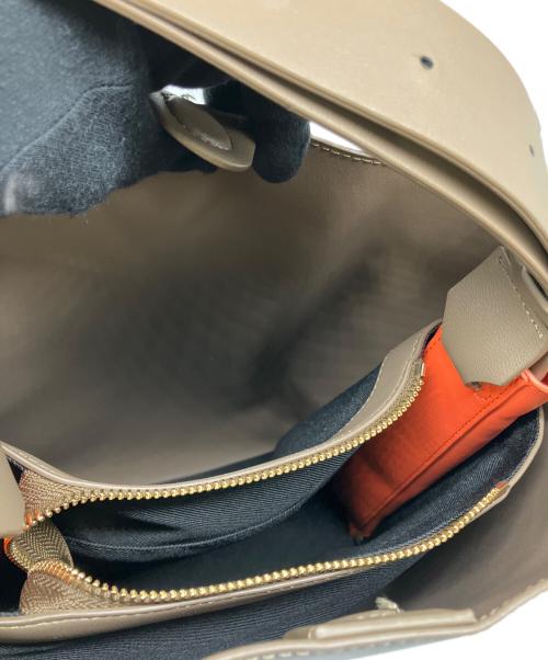 EPOR（エポール）EPOR (エポール) ショルダーバッグ ベージュ×オレンジの古着・服飾アイテム