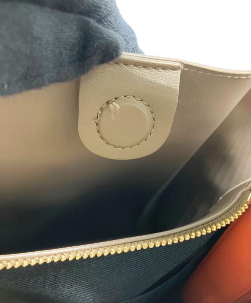 EPOR（エポール）EPOR (エポール) ショルダーバッグ ベージュ×オレンジの古着・服飾アイテム