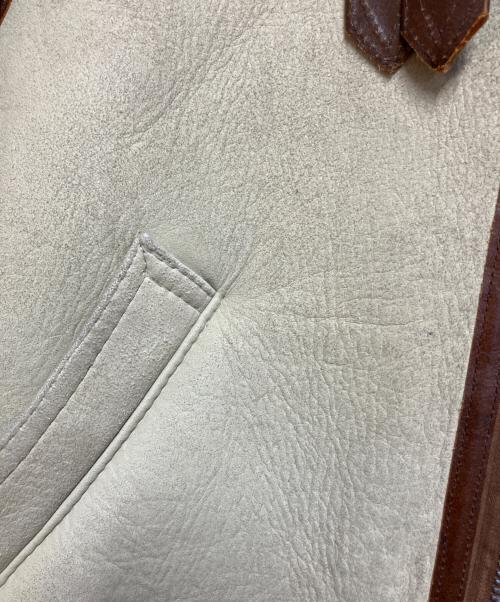 AVIREX（アヴィレックス）AVIREX (アヴィレックス) B-3ムートンフライトジャケット ベージュ サイズ:42の古着・服飾アイテム