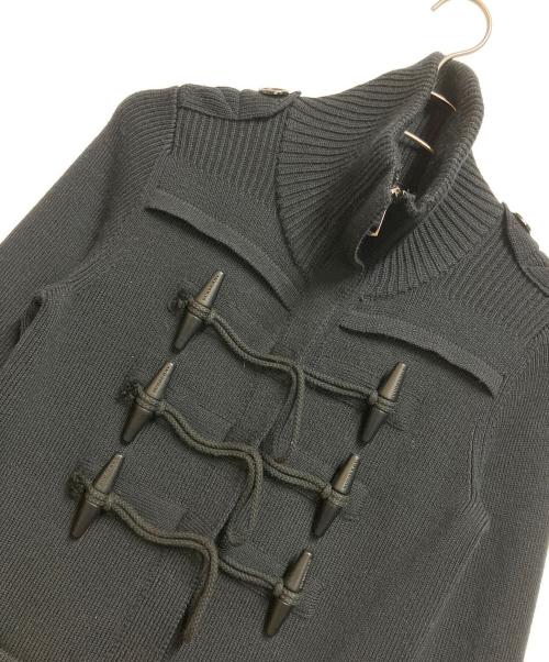 BURBERRY LONDON（バーバリーロンドン）BURBERRY LONDON (バーバリーロンドン) ニットジャケット ブラック サイズ:1の古着・服飾アイテム