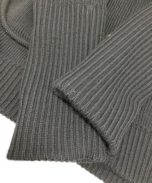 BURBERRY LONDON（バーバリーロンドン）BURBERRY LONDON (バーバリーロンドン) ニットジャケット ブラック サイズ:1の古着・服飾アイテム