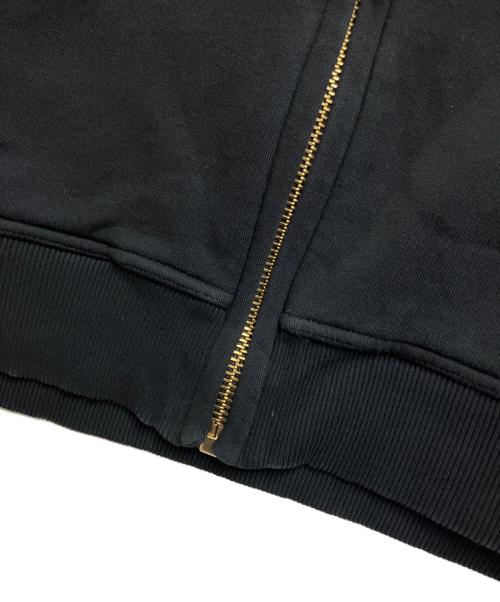 BURBERRY（バーバリー）BURBERRY (バーバリー) インサイドノヴァチェックフーディージップパーカー ブラック サイズ:Mの古着・服飾アイテム