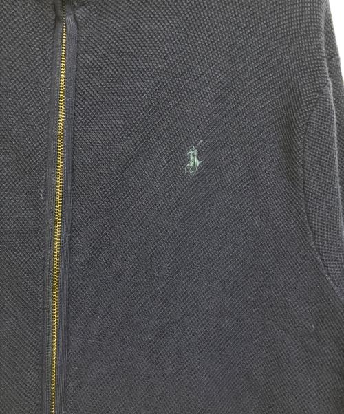 POLO RALPH LAUREN（ポロ・ラルフローレン）POLO RALPH LAUREN (ポロ・ラルフローレン) ニットジャケット インディゴ サイズ:XLの古着・服飾アイテム