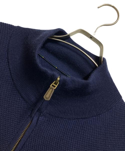 POLO RALPH LAUREN（ポロ・ラルフローレン）POLO RALPH LAUREN (ポロ・ラルフローレン) ニットジャケット インディゴ サイズ:XLの古着・服飾アイテム