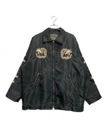 不明（フメイ）の古着「スカジャン」｜ブラック